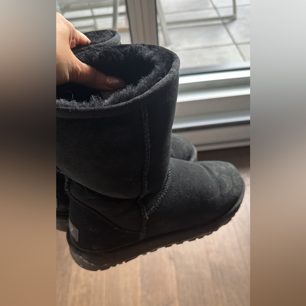 UGG Classic Black Boots size 8
